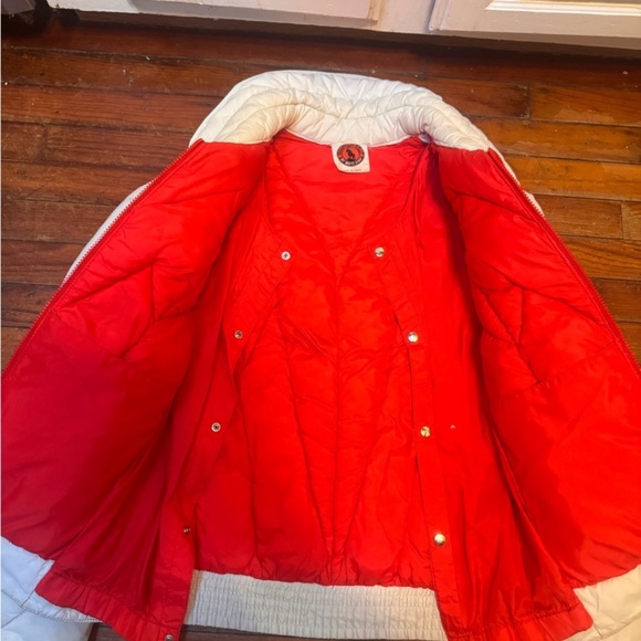 Vintage 90s Mountain Goat by white stag puffer jacket womens large pit to pit 20 - Picture 5 of 7
